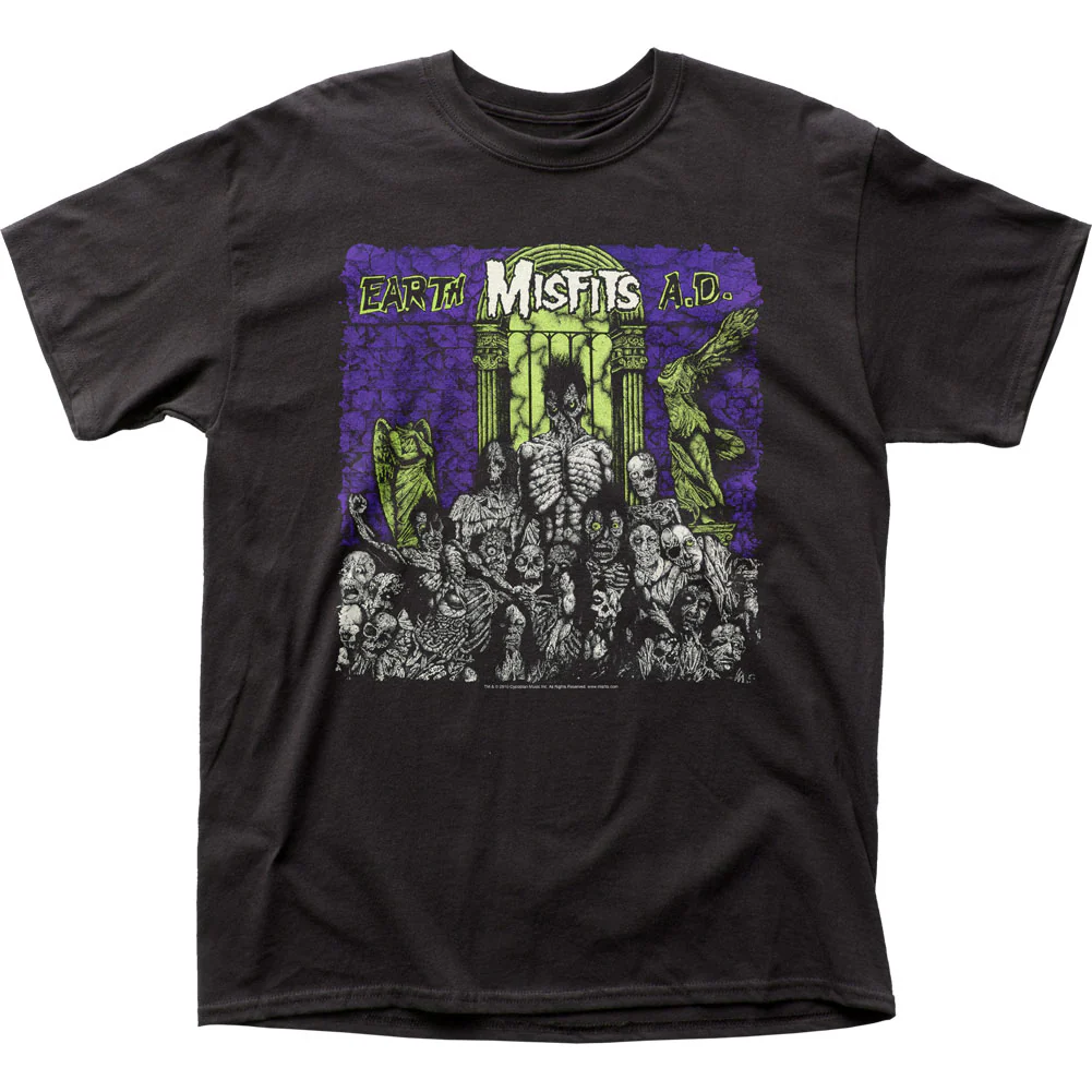 Misfits Earth A.D. Black Tee