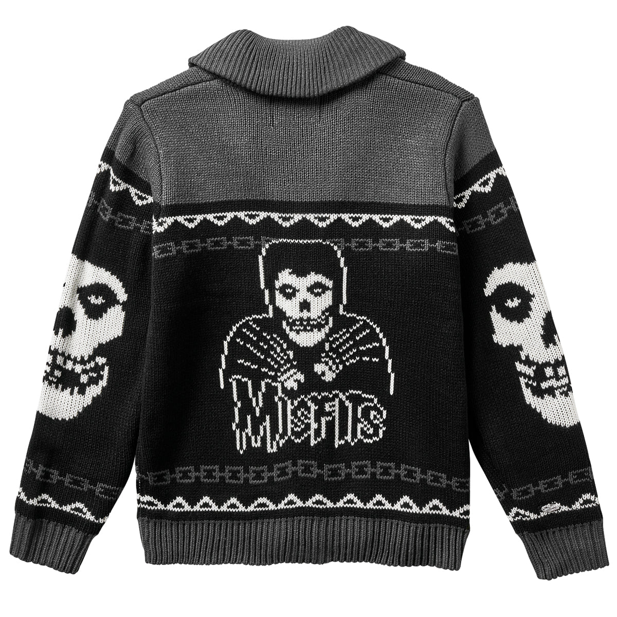 Misfits Fiend Cardigan Sweater - Image 3
