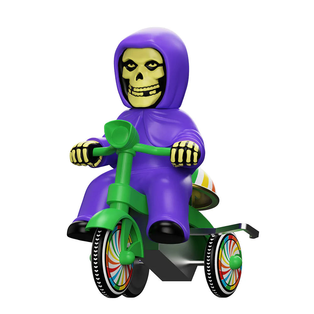 Misfits Fiend Super Cycle (Purple w/ Green Trike) - Image 5