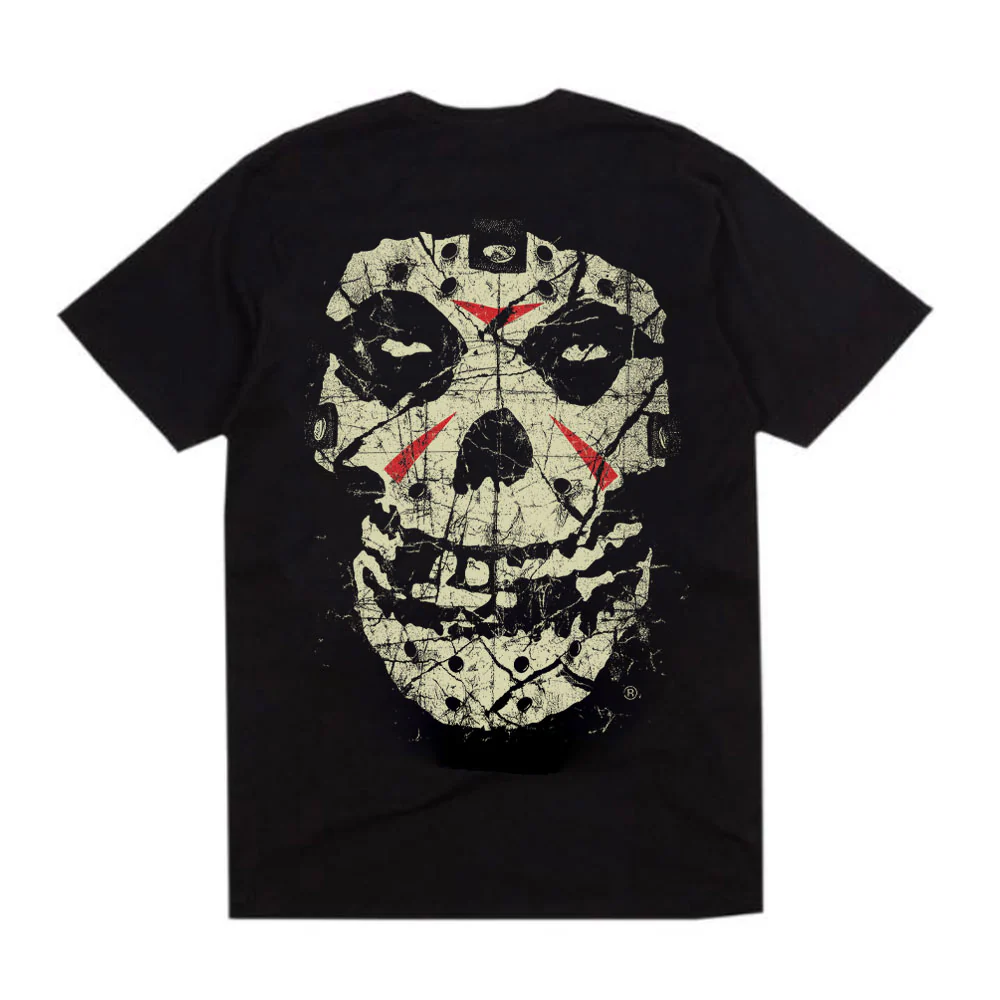 Crystal Lake Fiend Machete Black Tee - Image 3