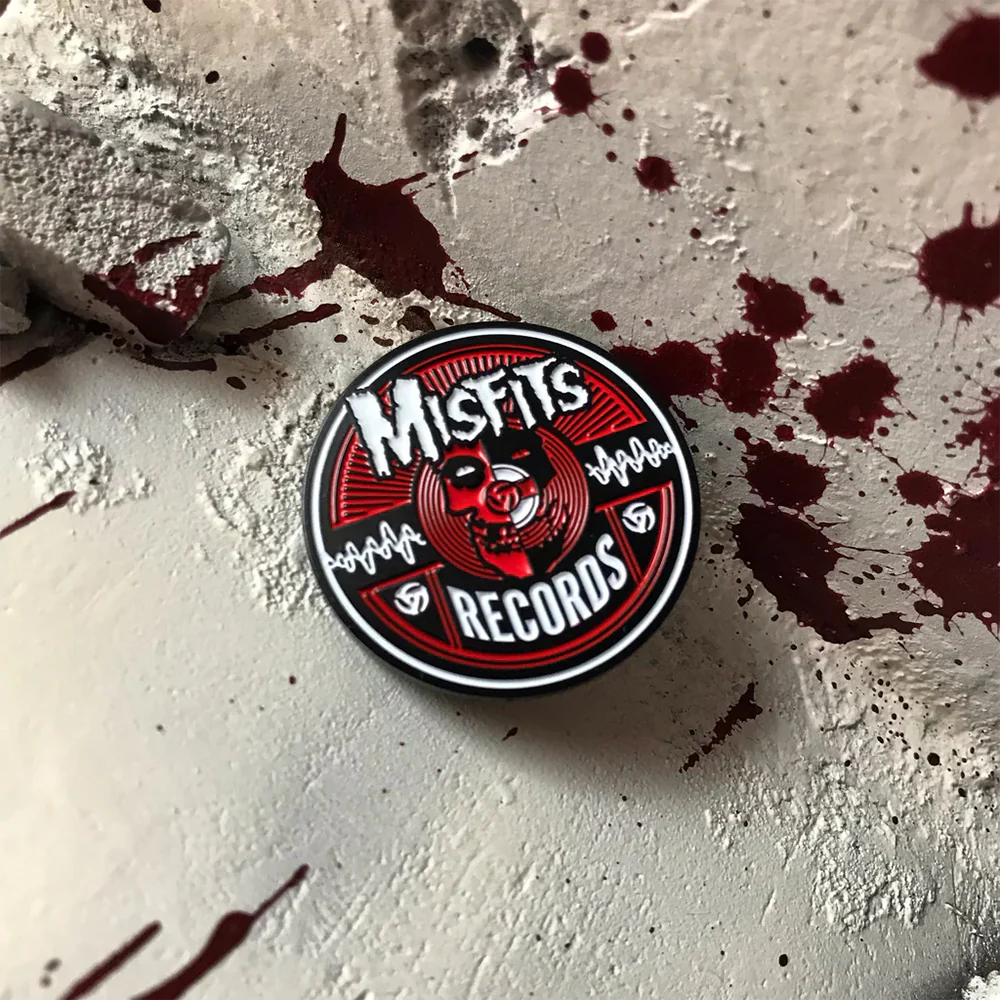 Misfits Records Wave logo Enamel Pin - Image 3