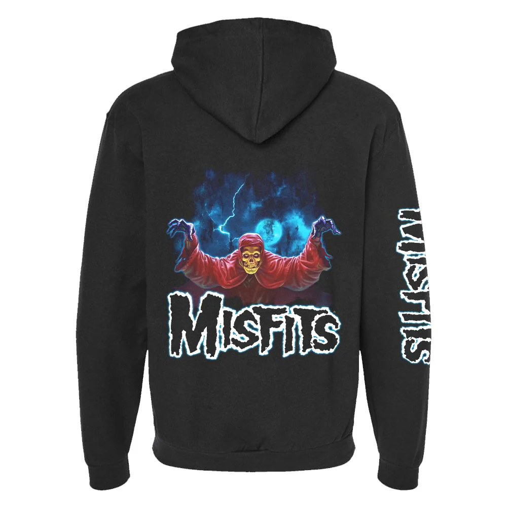 Misfits "Resurrection Fiend" Black Hoodie - Image 3